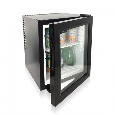 Minibar 20L Porte Vitrée Silencieux pour hôtel, chambres d'hôtes, gîtes, résidences