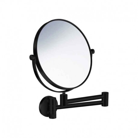 Miroir Courtoisie Noir mat (x5) - 2 bras