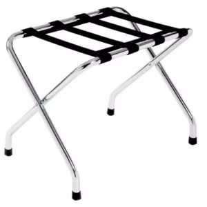 Porte-valises métal chromé à acheter chez Kams