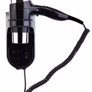 Sèche-Cheveux Éco avec Support et Prise rasoir 1600W à acheter chez Kams