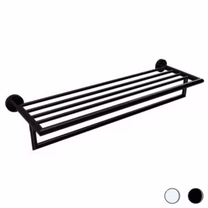 Rack Porte-Serviettes (Noir ou Chromé) à acheter chez Kams