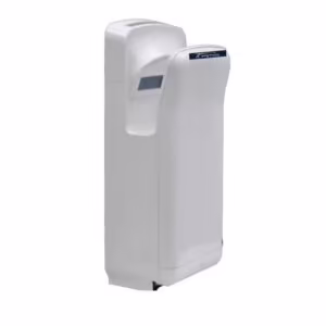 Sèche-mains électrique en ABS haute résistance avec détection infrarouge – couleur silver – 1650 à 2050 W