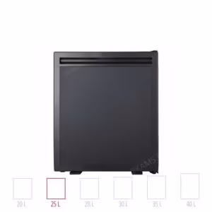Minibar BAVARIA à porte pleine. Thermoélectrique silencieux pour hôtels et projets d'architectes.