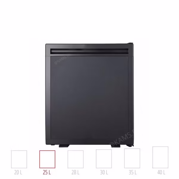 Minibar BAVARIA à porte pleine. Thermoélectrique silencieux pour hôtels et projets d'architectes.
