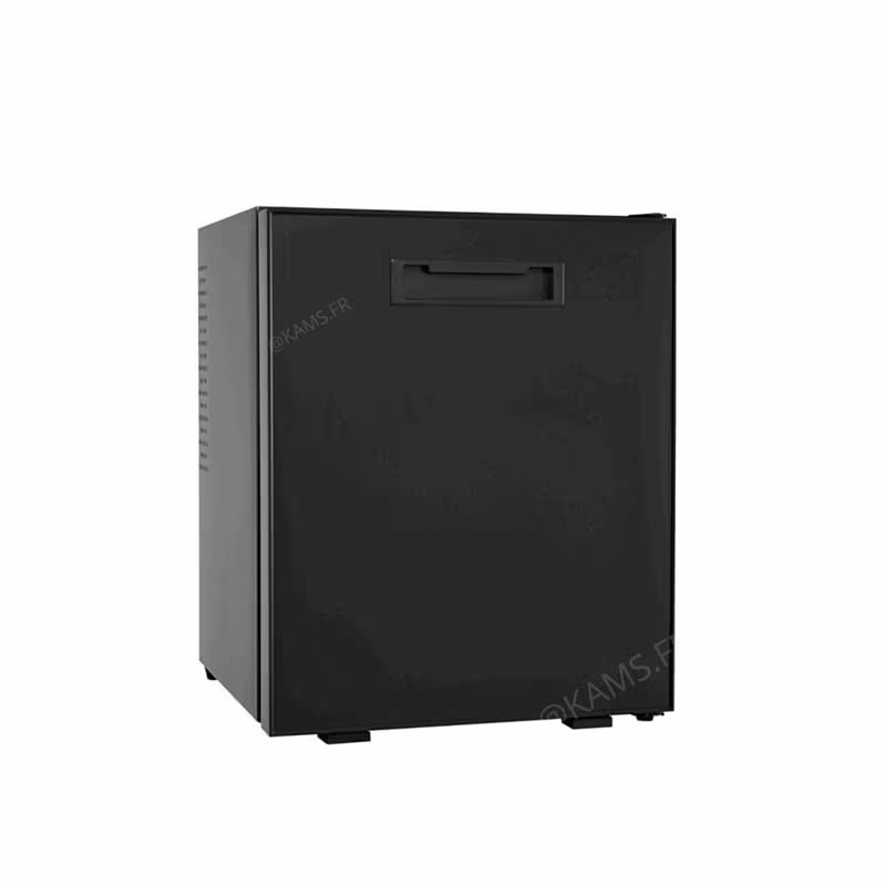 Minibar BAVARIA à porte pleine. Thermoélectrique silencieux pour hôtels et projets d'architectes.