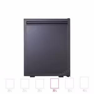 Minibar BAVARIA à porte pleine. Thermoélectrique silencieux pour hôtels et projets d'architectes.