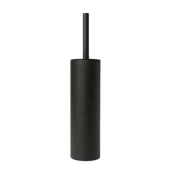 Porte-balai pour salle de bain d'hôtel, finition noir mat, alliant petit prix et grande qualité.