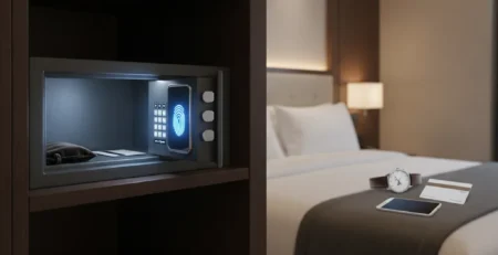 Coffre-fort biométrique hôtel, gadget ou vrai progrès - coffre fort biometrique hotel