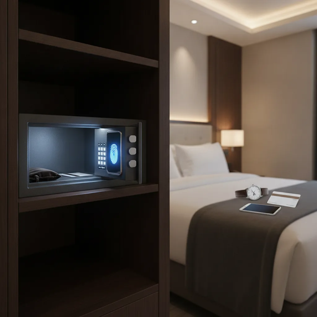 Coffre-fort biométrique hôtel, gadget ou vrai progrès - coffre fort biometrique hotel