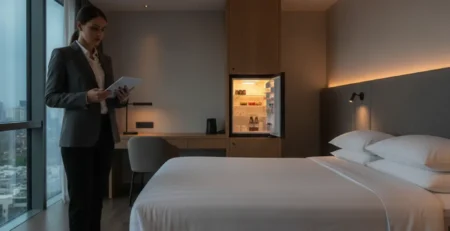 Consommation électrique minibar hôtel, coût réel 2026 - consommation electrique minibar hotel