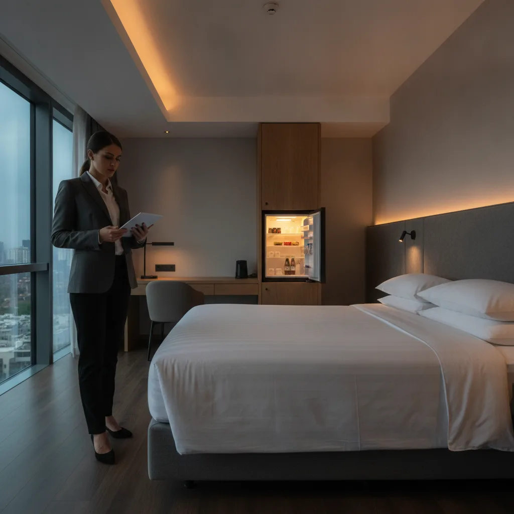 Consommation électrique minibar hôtel, coût réel 2026 - consommation electrique minibar hotel