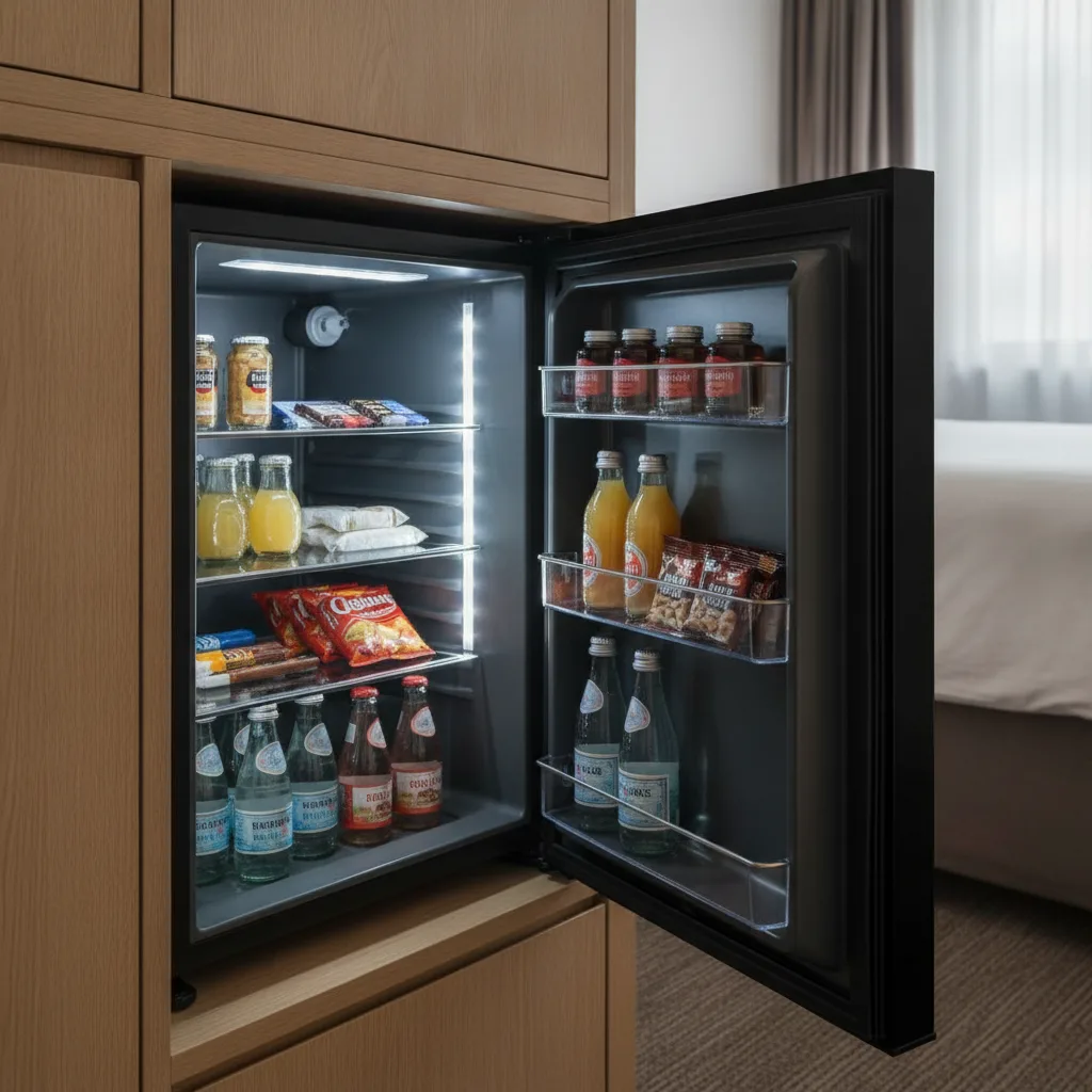 minibar 30 litres hôtel