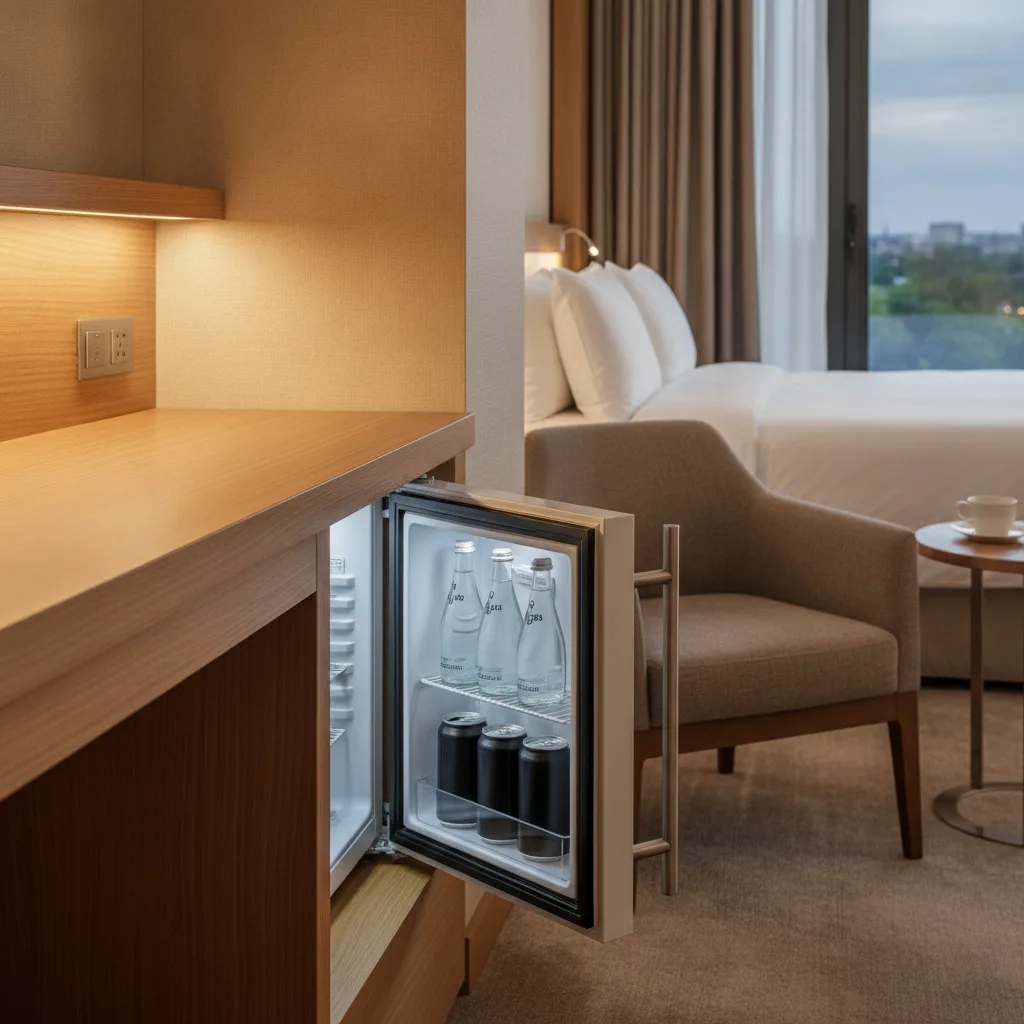 Minibar thermoélectrique hôtel – guide complet 2026 - minibar thermoelectrique hotel